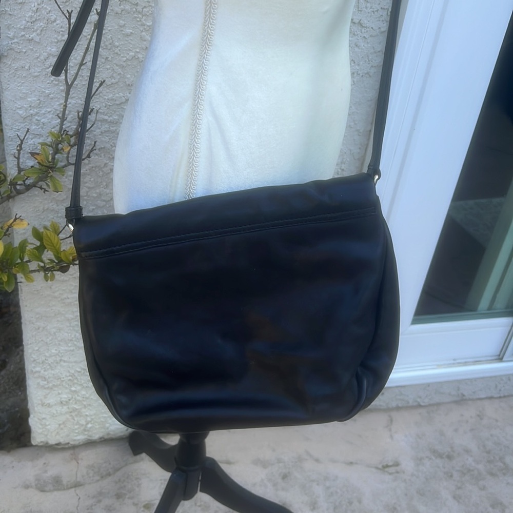 Marc by Marc Jacobs Black Leather Shoulder Purse - Picture 5 of 9